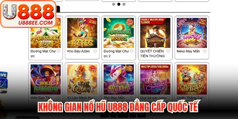 Nổ Hũ U888 - Cơ Hội Săn Jackpot Trúng Thưởng Cực Khủng - WINVORO89