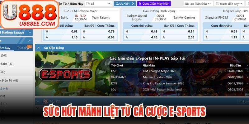 Cá Cược E-Sports - Đấu Trường Thể Thao Điện Tử Đột Phá - WINVORO89